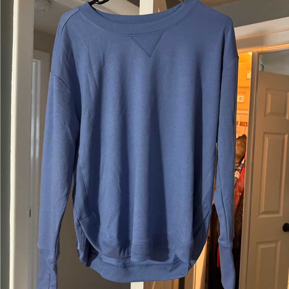Starting Point Blue Long Sleeve Shirt
